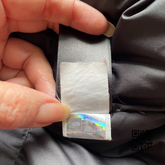 The North Face TNF Black 3/4 Mid Length Arctic Goose Down Winter Parka Coat - XS - Picture 8 of 12